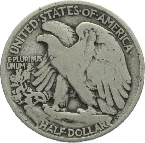 USA 1/2 Dollar 1934 o. Mzz. - Walking Liberty